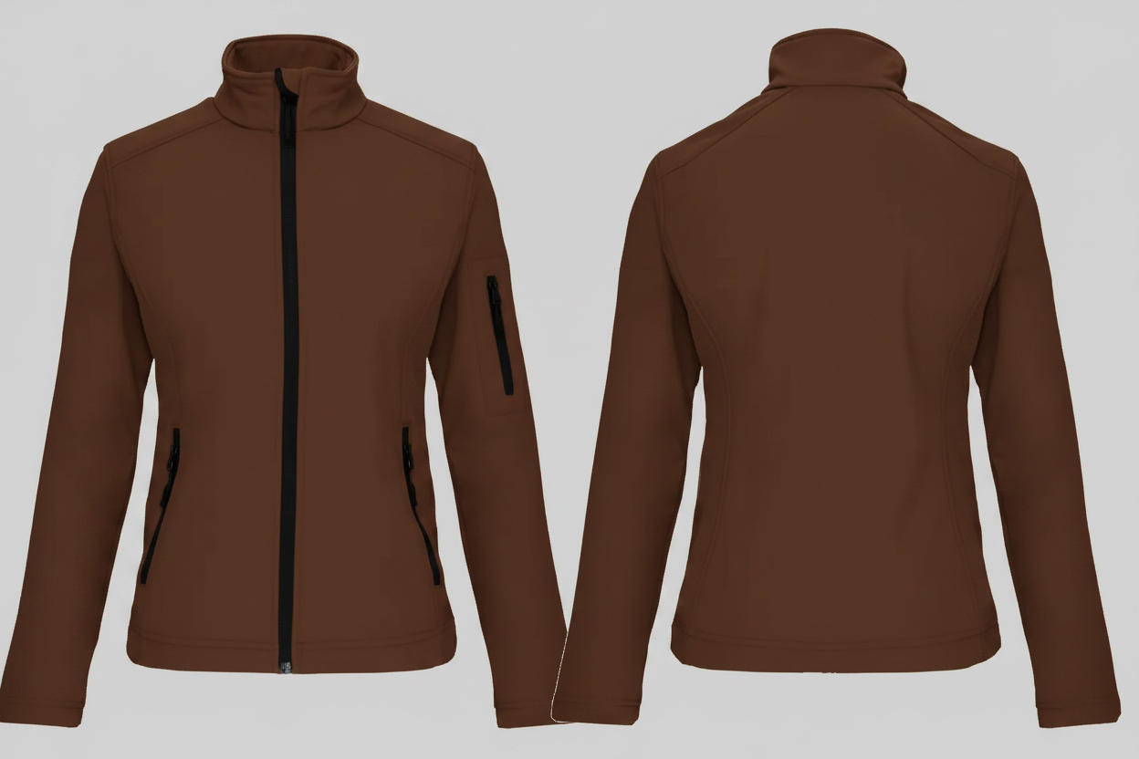 Kariban K400 Dames Softshell Jas Borduren | Polyester | 300 g/m²