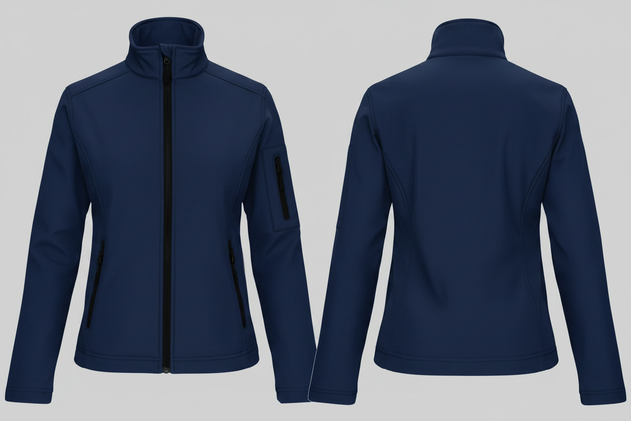 Kariban K400 Dames Softshell Jas Borduren | Polyester | 300 g/m²