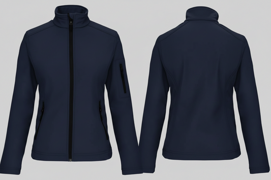 Kariban K400 Dames Softshell Jas Borduren | Polyester | 300 g/m²