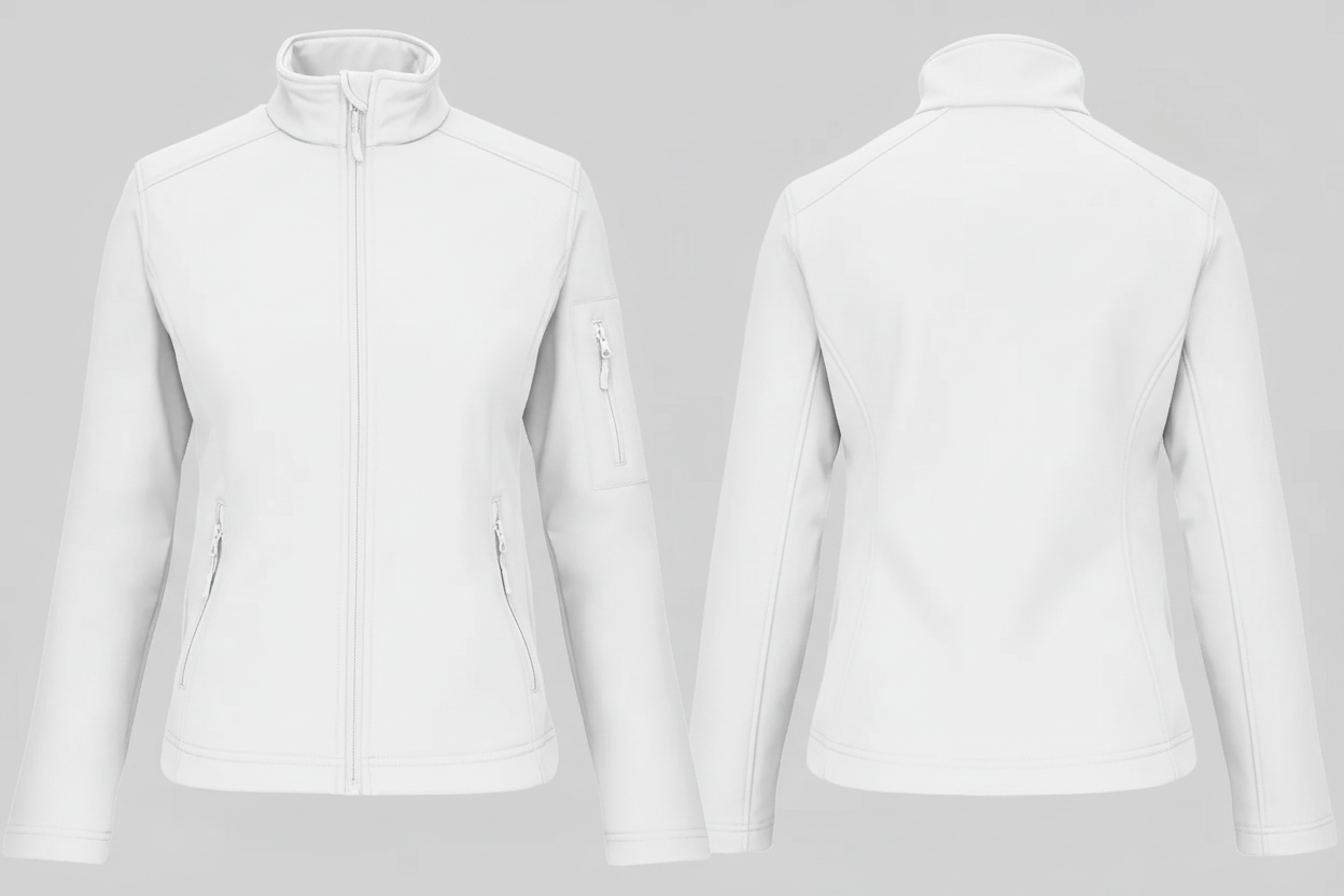 Kariban K400 Dames Softshell Jas Borduren | Polyester | 300 g/m²