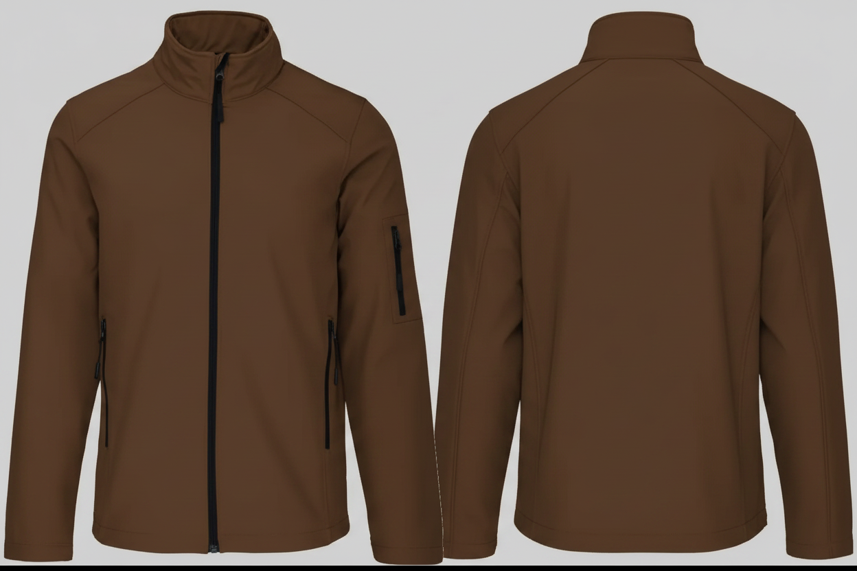 Kariban K401 Heren Softshell Jas Borduren | Polyester | 300 g/m²