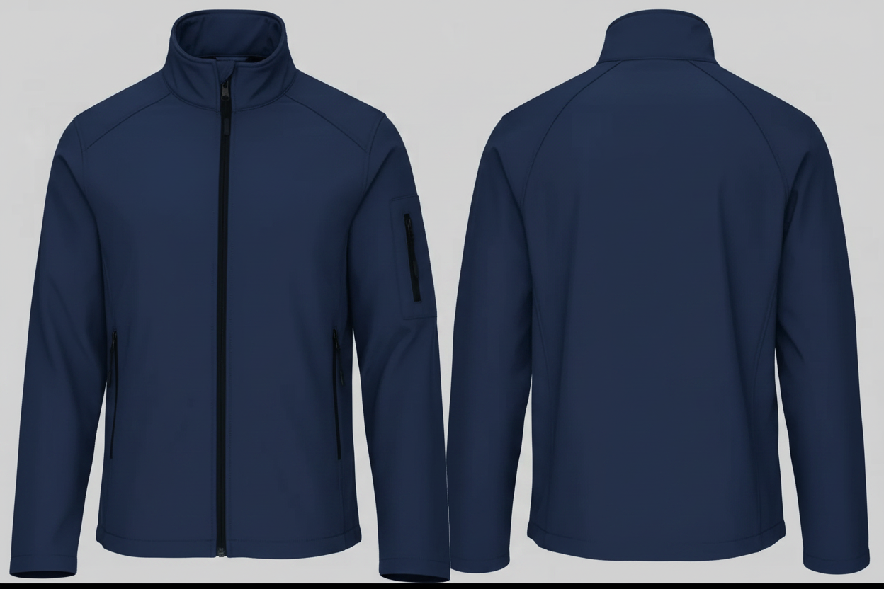 Kariban K401 Heren Softshell Jas Borduren | Polyester | 300 g/m²