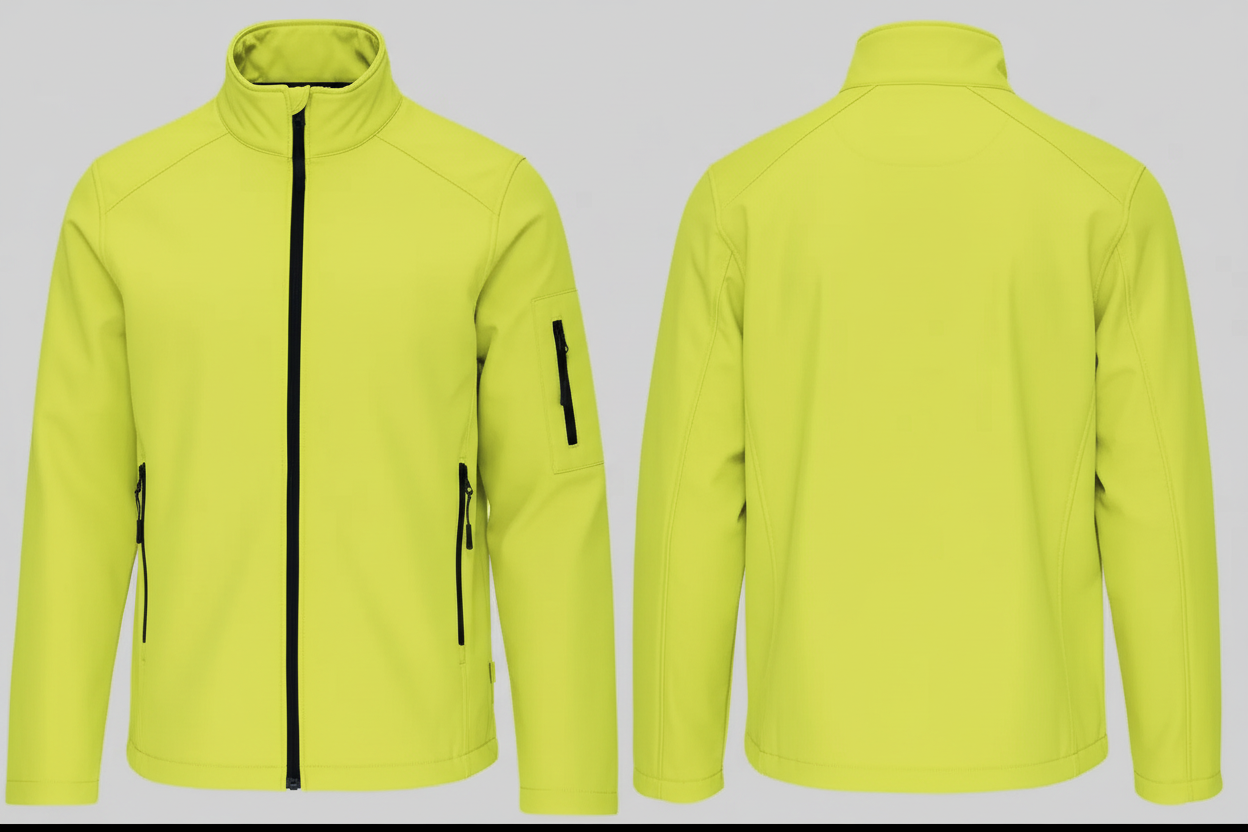 Kariban K401 Heren Softshell Jas Borduren | Polyester | 300 g/m²