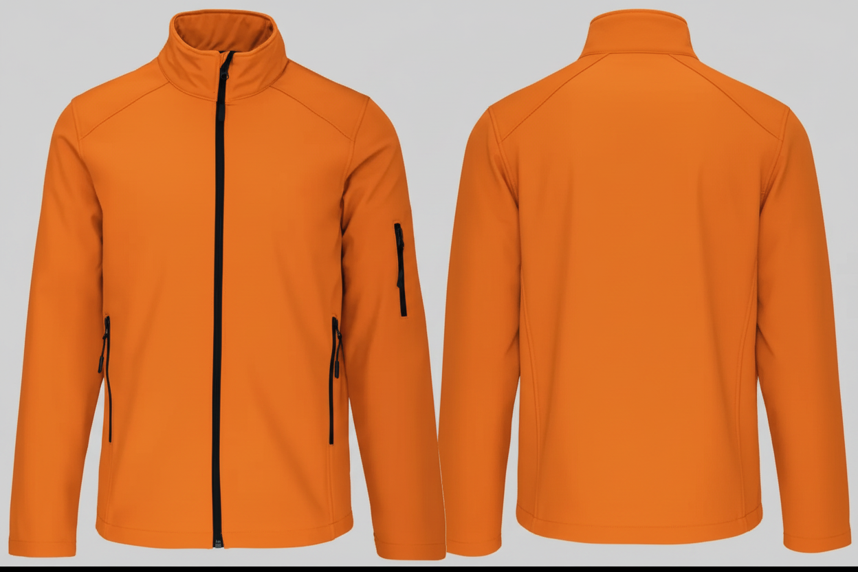 Kariban K401 Heren Softshell Jas Borduren | Polyester | 300 g/m²