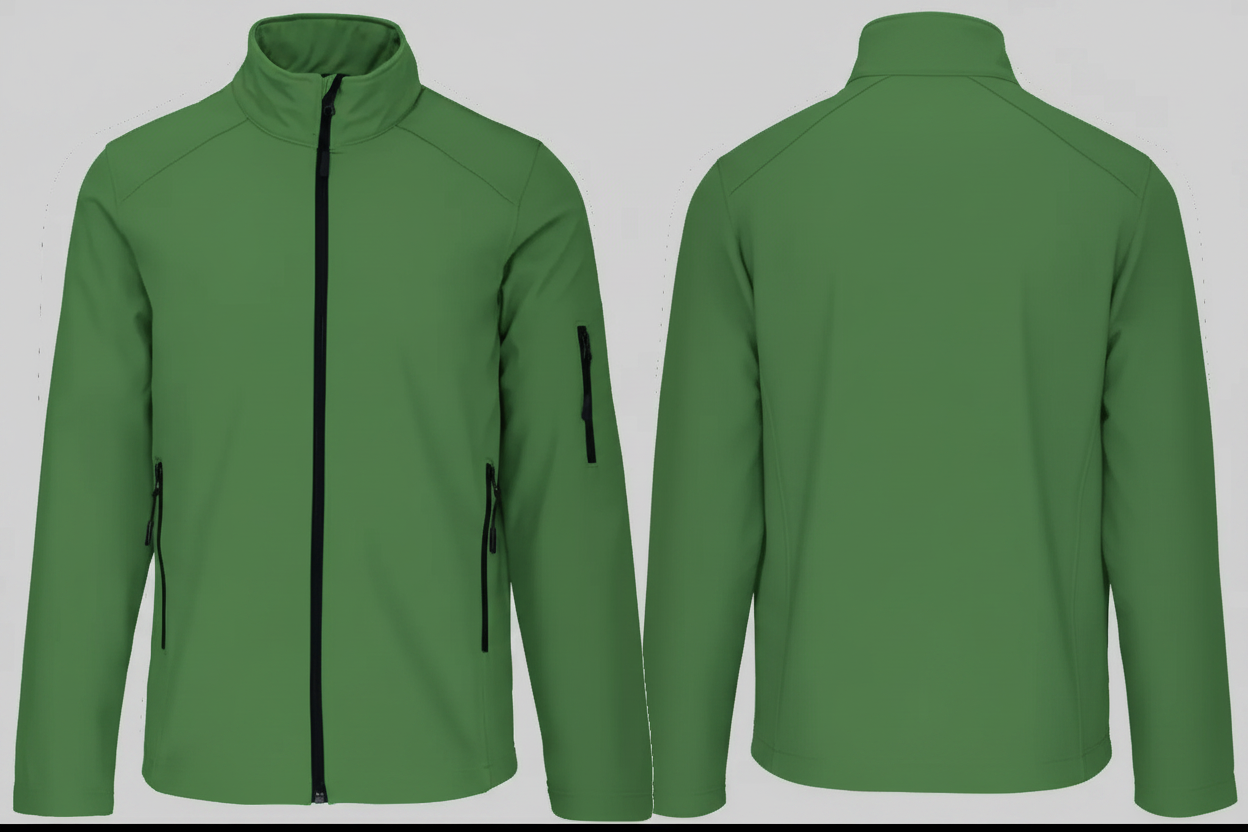 Kariban K401 Heren Softshell Jas Borduren | Polyester | 300 g/m²