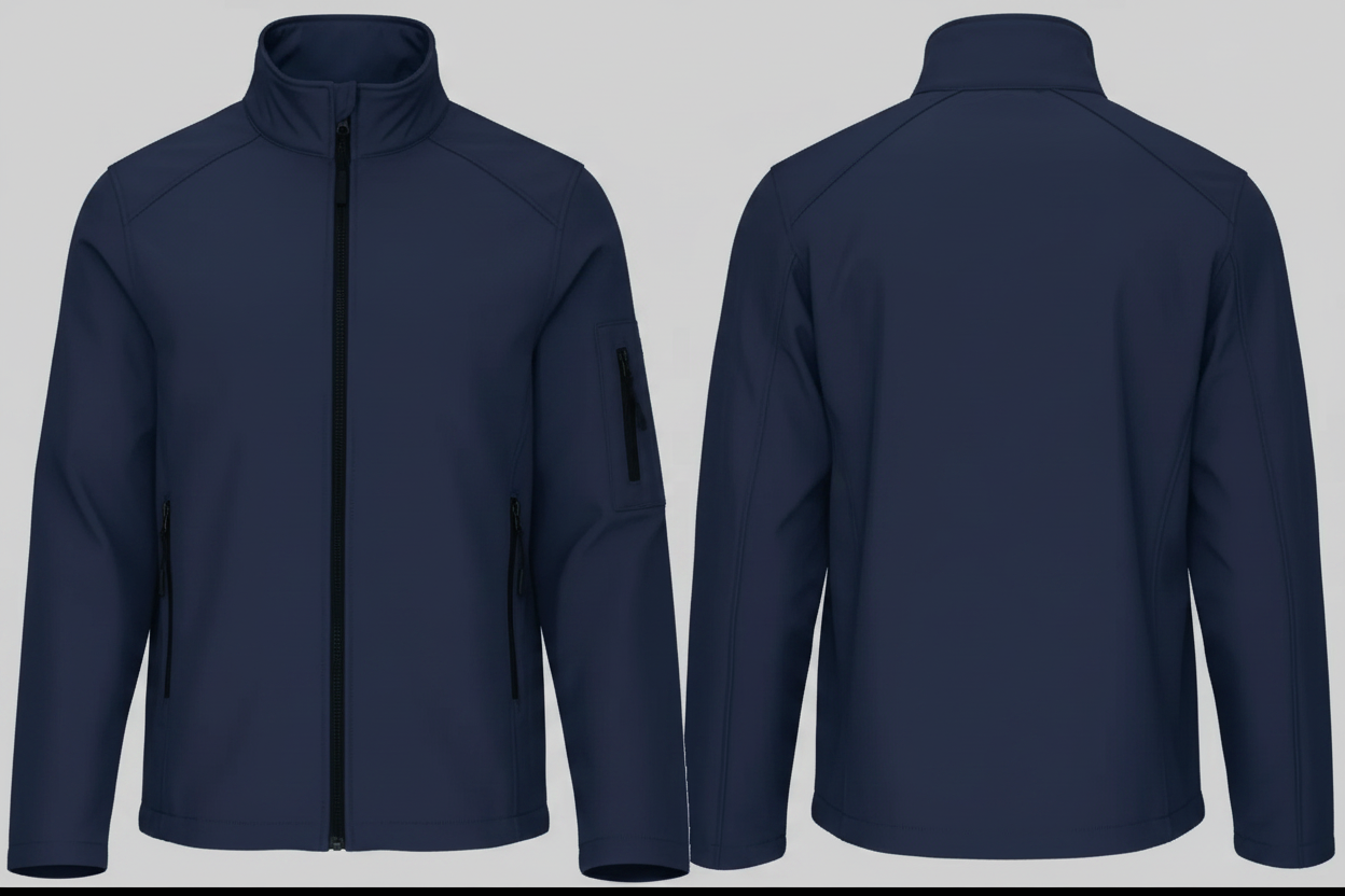Kariban K401 Heren Softshell Jas Borduren | Polyester | 300 g/m²