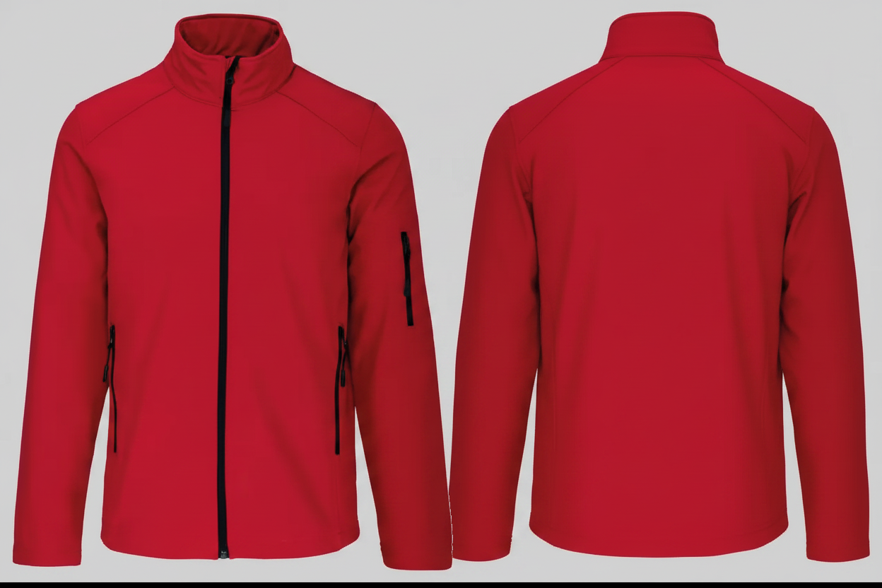 Kariban K401 Heren Softshell Jas Borduren | Polyester | 300 g/m²