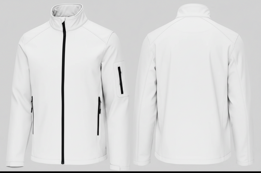 Kariban K401 Heren Softshell Jas Schilders & Stukadoors Borduren | Polyester | 300 g/m²