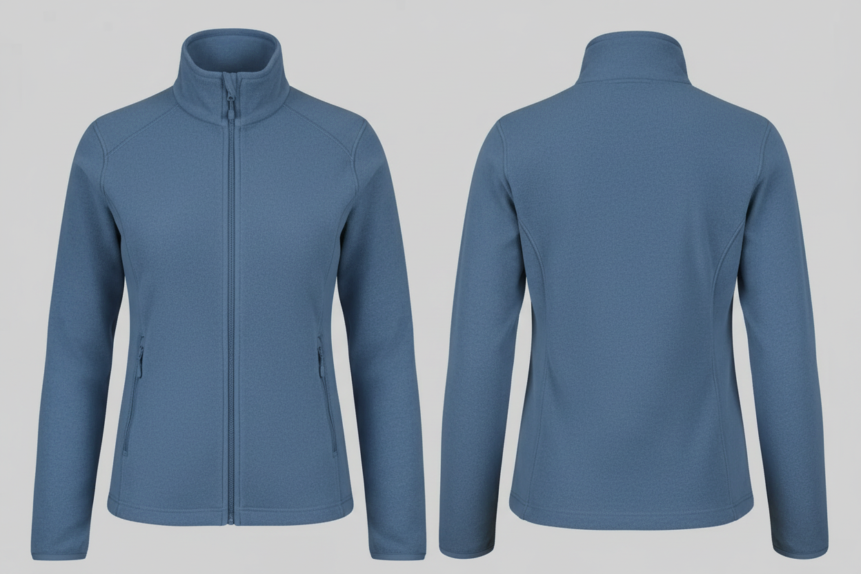 Kariban K907 Maureen Dames Fleece Met Rits Borduren | Polyester | 280 g/m²