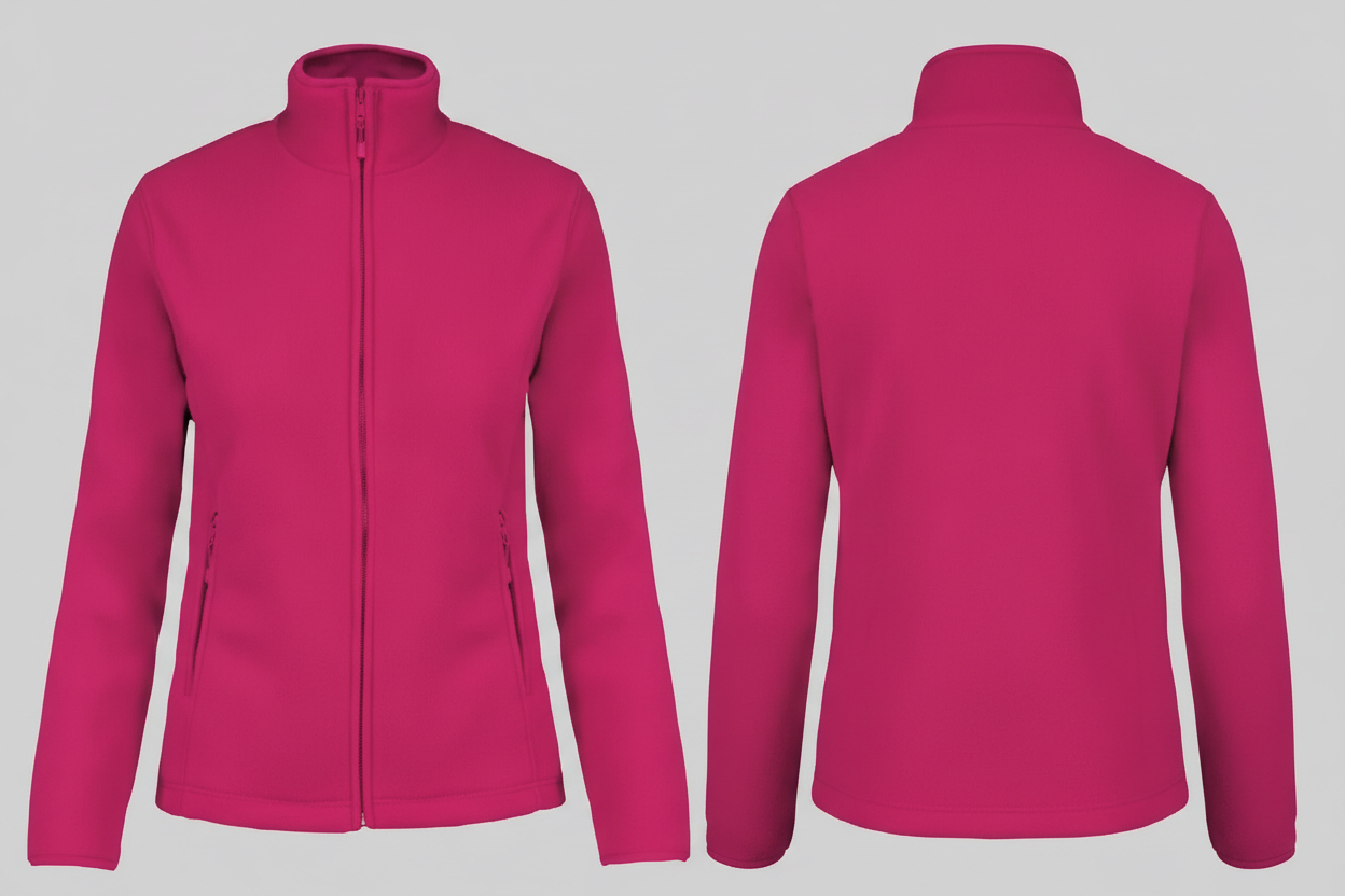 Kariban K907 Maureen Dames Fleece Met Rits Borduren | Polyester | 280 g/m²