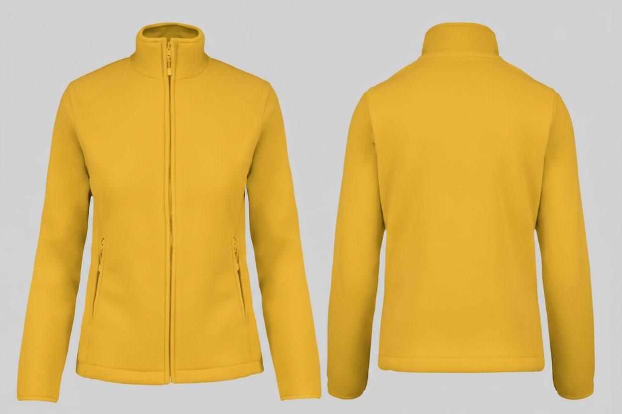Kariban K907 Maureen Dames Fleece Met Rits Borduren | Polyester | 280 g/m²