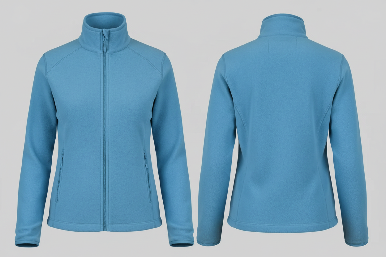 Kariban K907 Maureen Dames Fleece Met Rits Borduren | Polyester | 280 g/m²