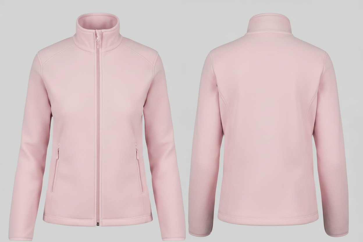 Kariban K907 Maureen Dames Fleece Met Rits Borduren | Polyester | 280 g/m²