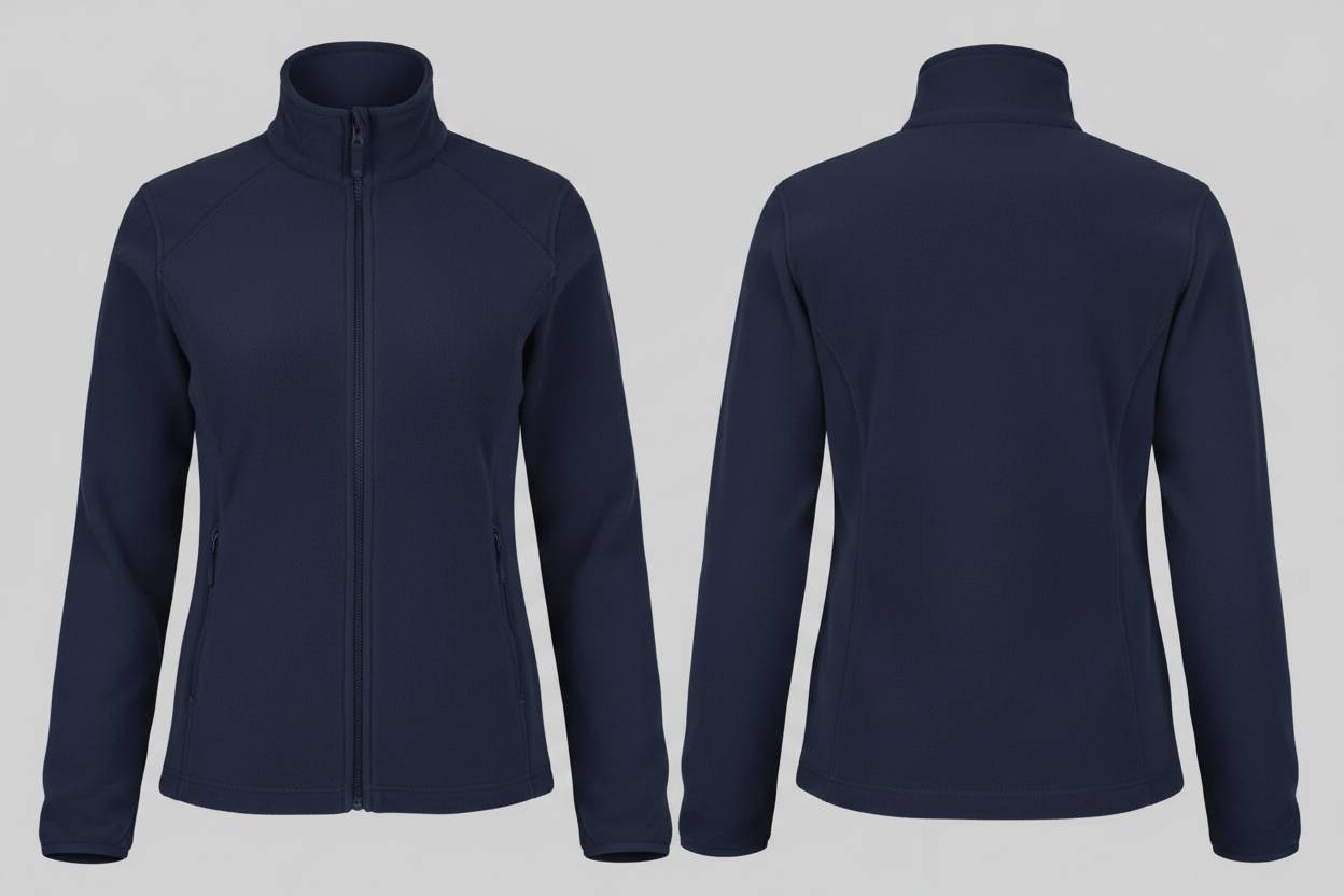 Kariban K907 Maureen Dames Fleece Met Rits Borduren | Polyester | 280 g/m²
