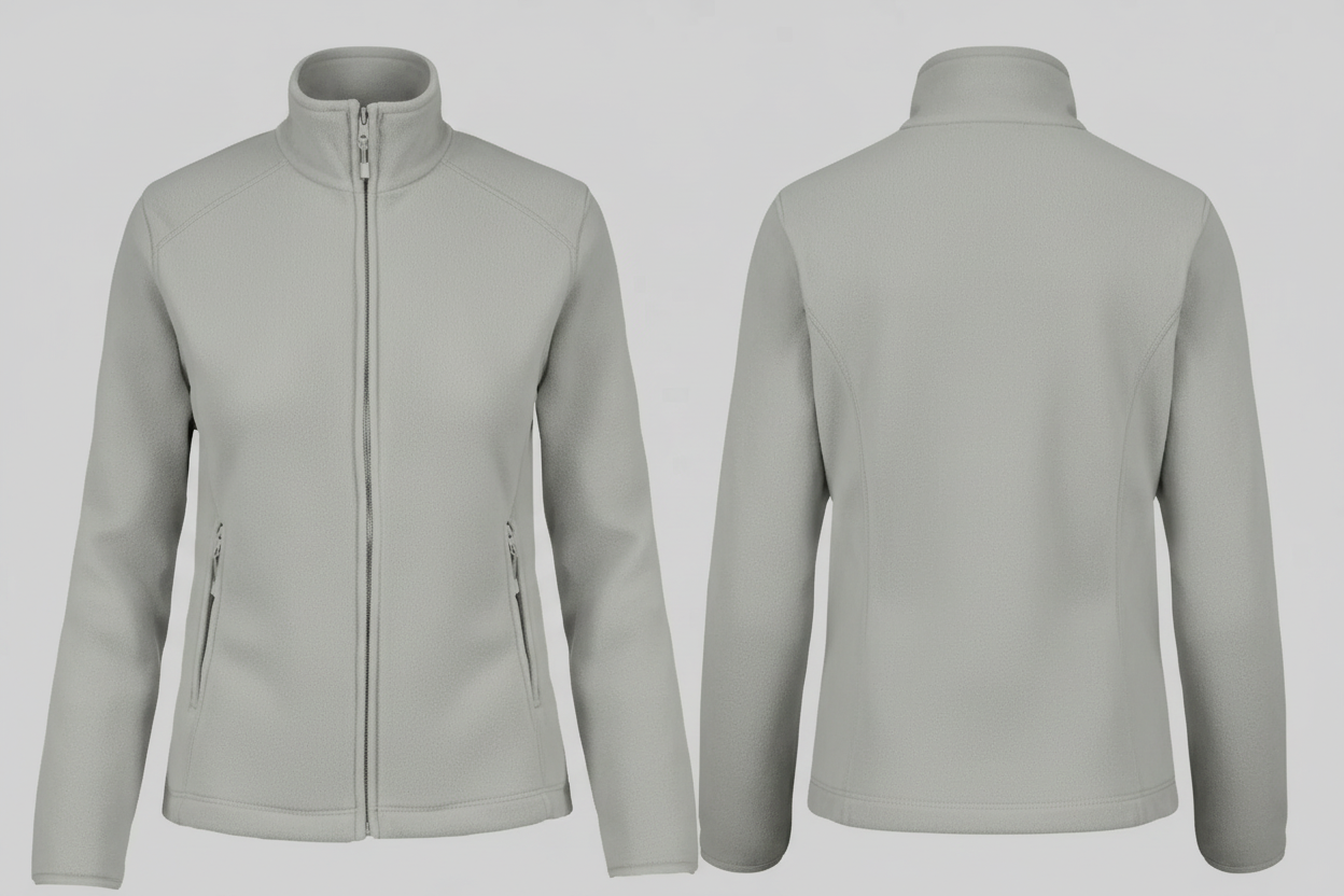 Kariban K907 Maureen Dames Fleece Met Rits Borduren | Polyester | 280 g/m²