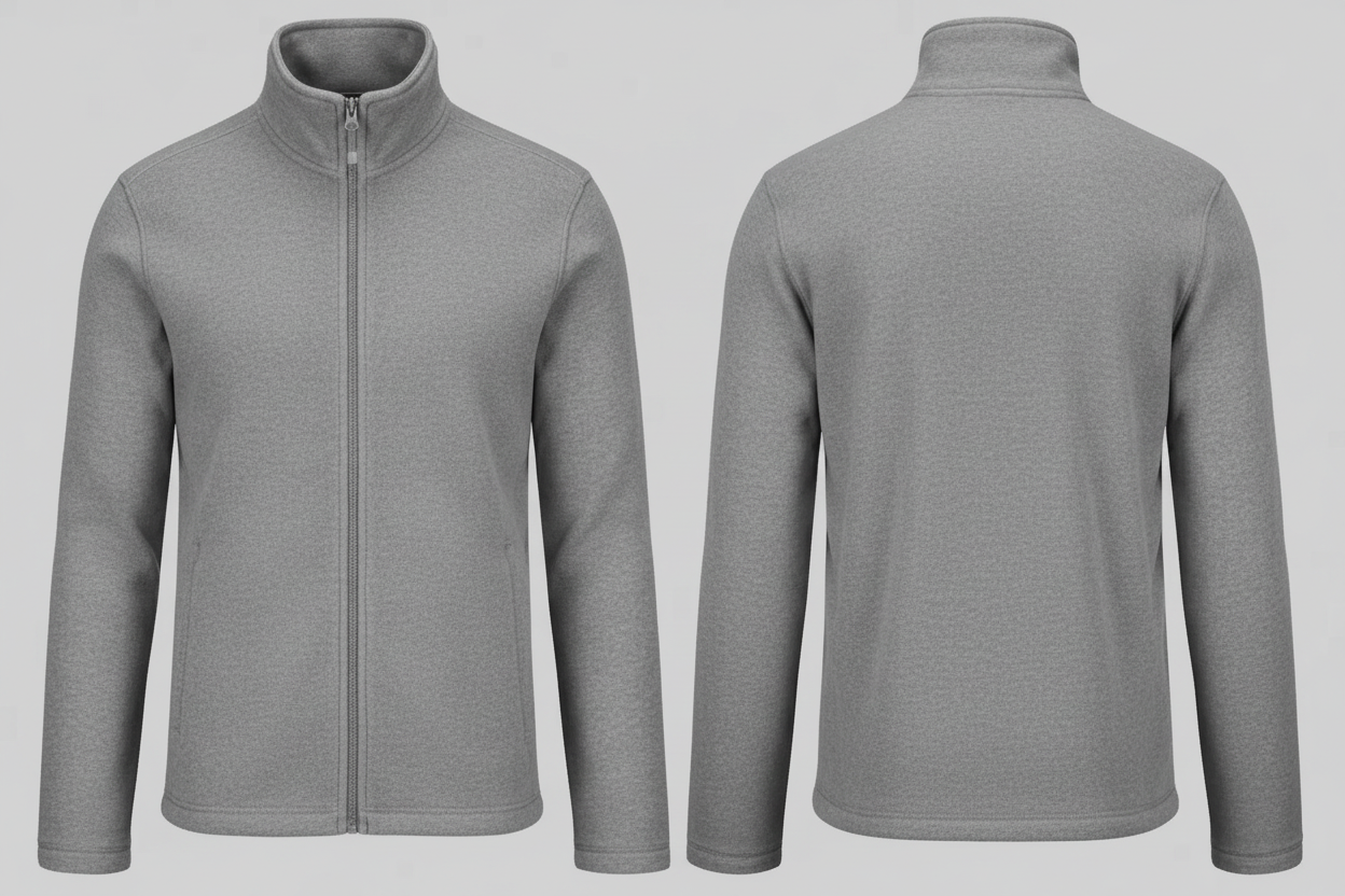 Kariban K911 Falco Fleece Met Rits Borduren | Polyester | 300 g/m²