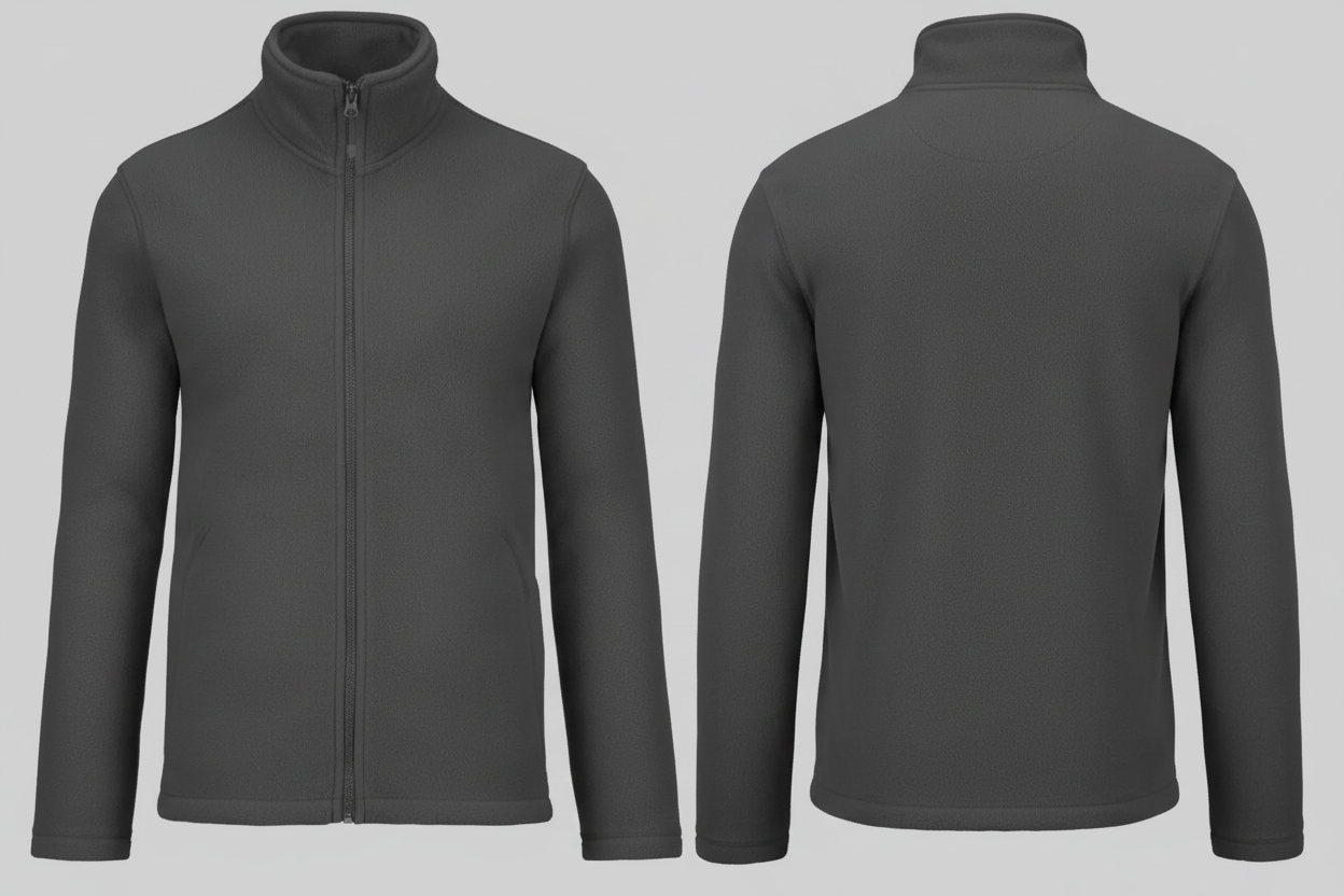 Kariban K911 Falco Fleece Met Rits Borduren | Polyester | 300 g/m²