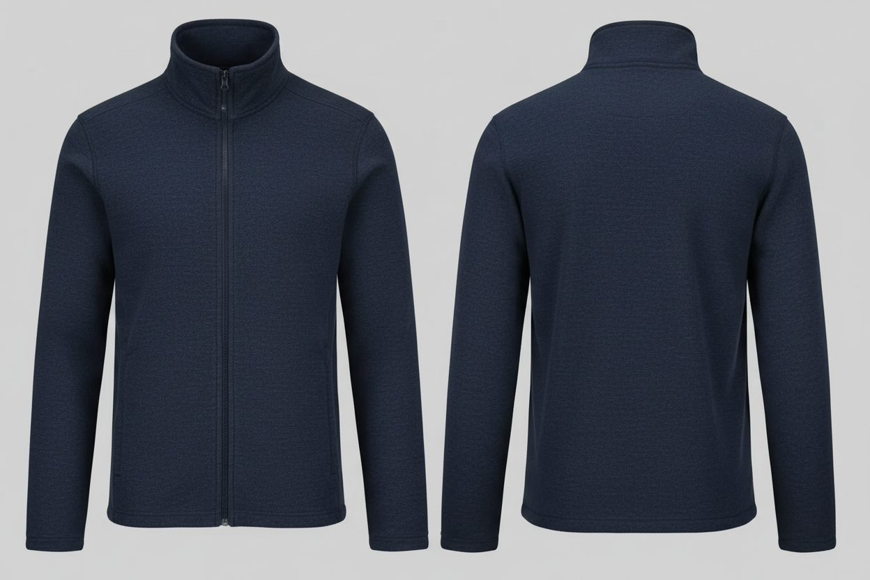 Kariban K911 Falco Fleece Met Rits Borduren | Polyester | 300 g/m²