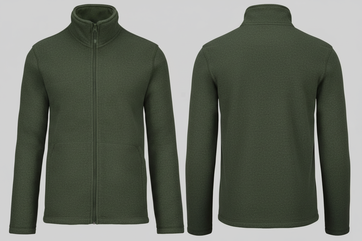 Kariban K911 Falco Fleece Met Rits Borduren | Polyester | 300 g/m²