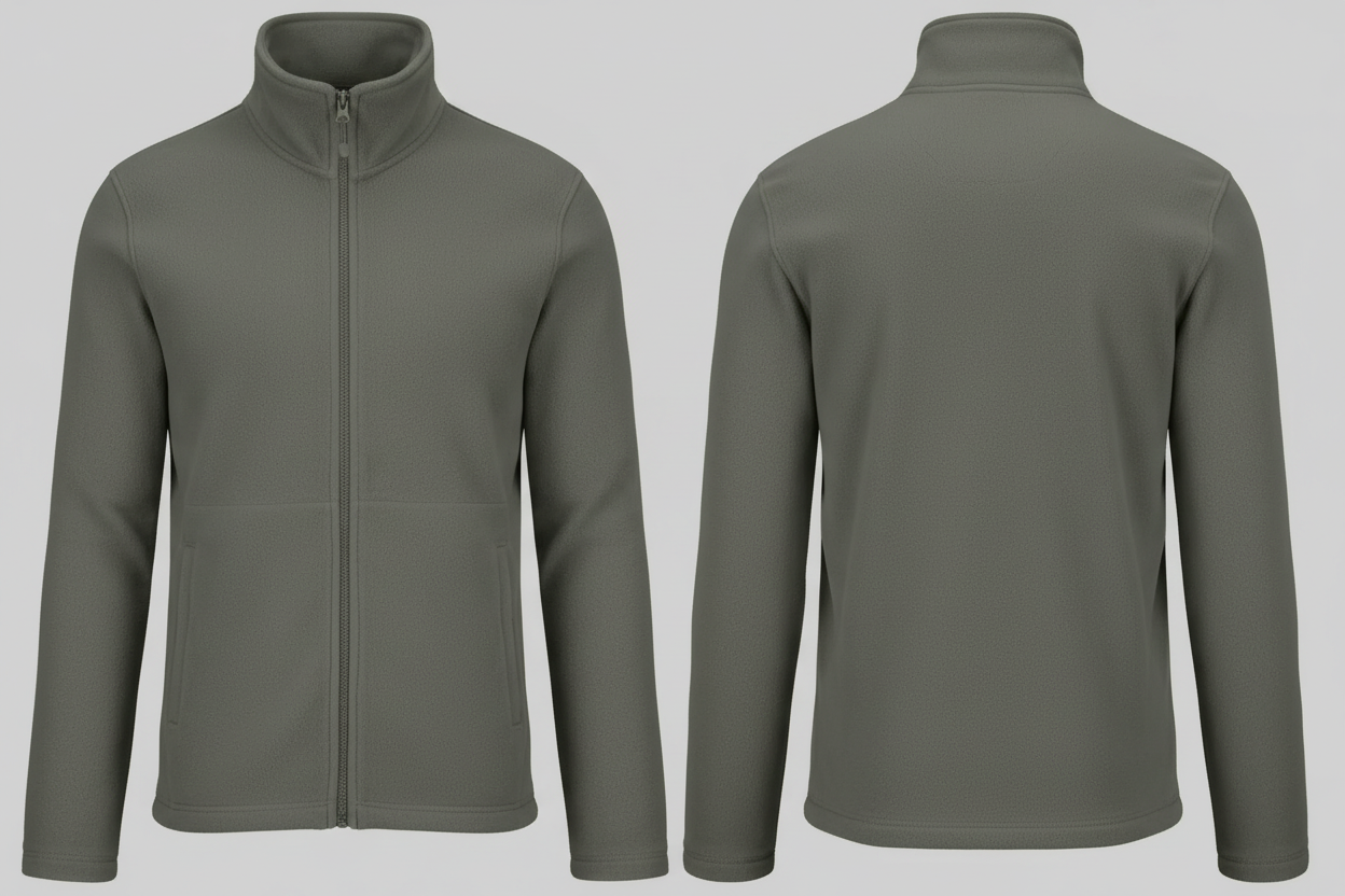 Kariban K911 Falco Fleece Met Rits Borduren | Polyester | 300 g/m²
