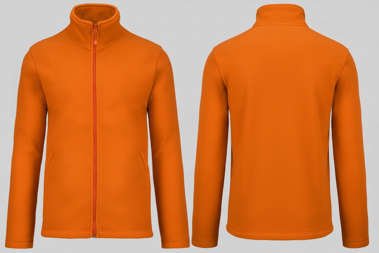 Kariban K911 Falco Fleece Met Rits Borduren | Polyester | 300 g/m²