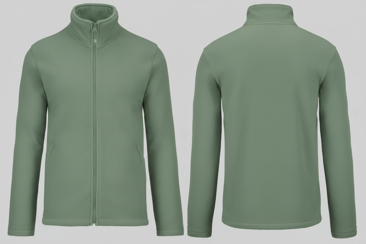 Kariban K911 Falco Fleece Met Rits Borduren | Polyester | 300 g/m²