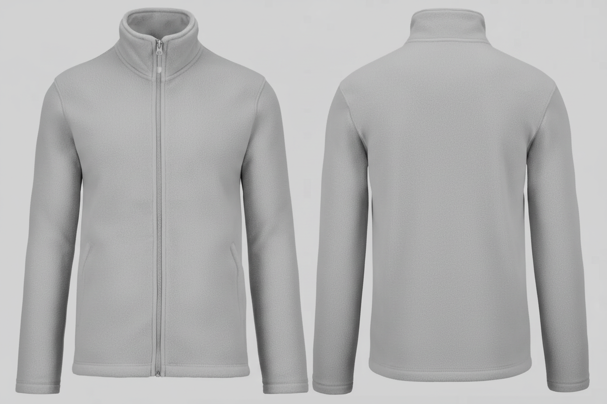 Kariban K911 Falco Fleece Met Rits Borduren | Polyester | 300 g/m²