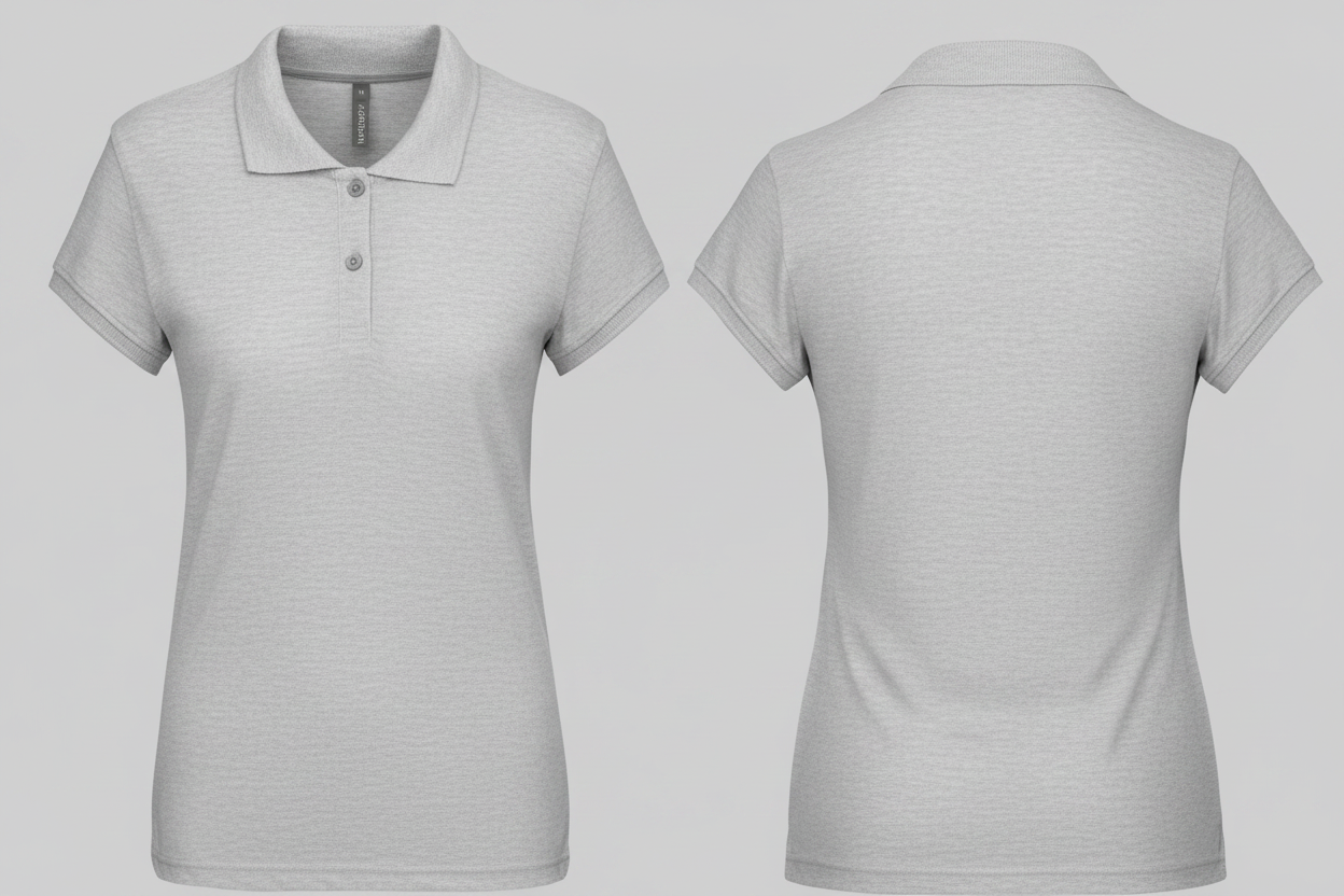 Kariban K242 Dames Piqué Poloshirt korte mouwen Borduren | 100% Katoen Piqué | 180 g/m²