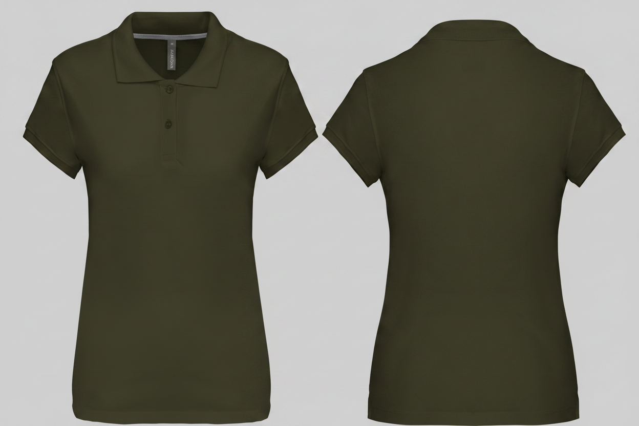 Kariban K242 Dames Piqué Poloshirt korte mouwen Borduren | 100% Katoen Piqué | 180 g/m²