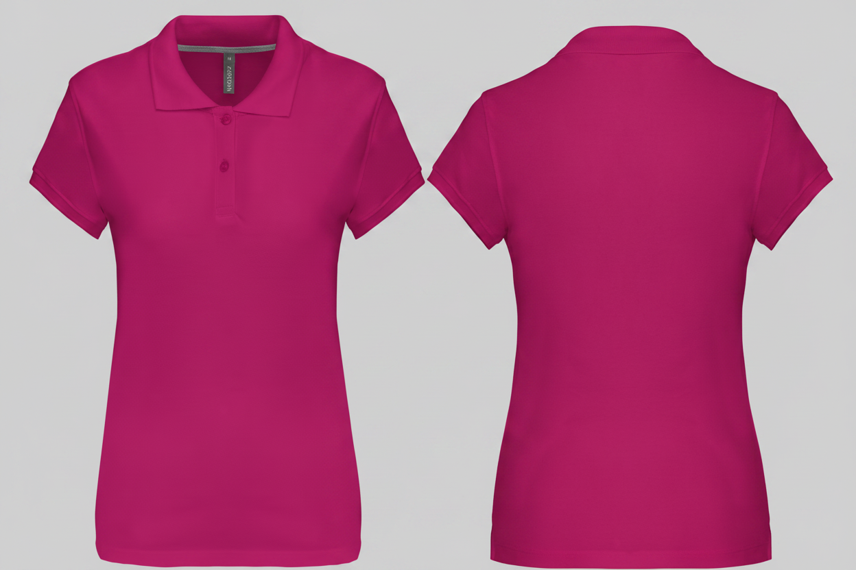 Kariban K242 Dames Piqué Poloshirt korte mouwen Borduren | 100% Katoen Piqué | 180 g/m²