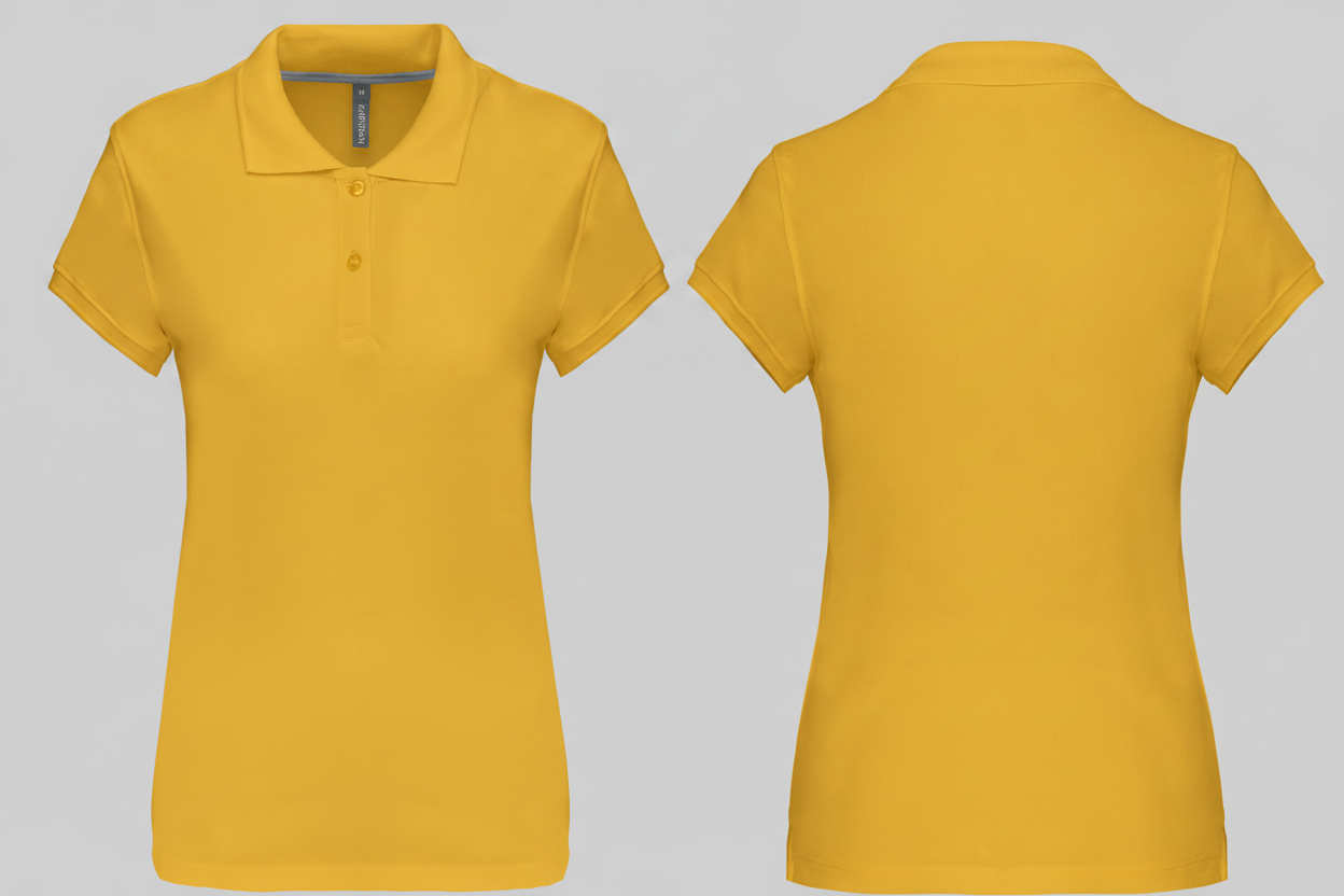 Kariban K242 Dames Piqué Poloshirt korte mouwen Borduren | 100% Katoen Piqué | 180 g/m²