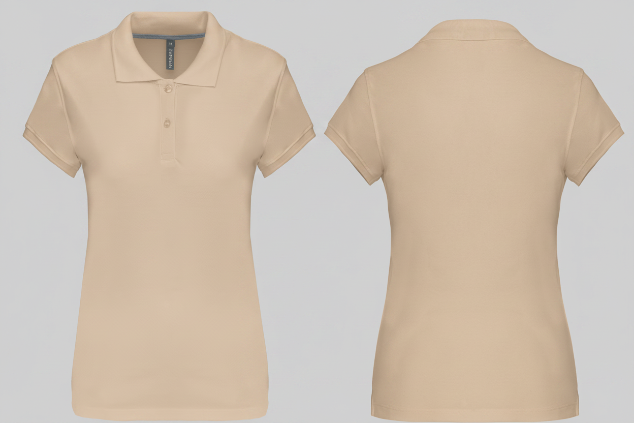 Kariban K242 Dames Piqué Poloshirt korte mouwen Borduren | 100% Katoen Piqué | 180 g/m²