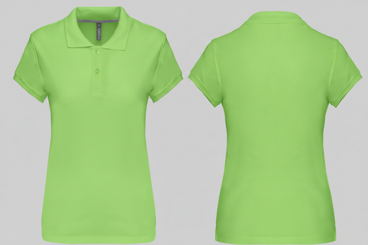 Kariban K242 Dames Piqué Poloshirt korte mouwen Borduren | 100% Katoen Piqué | 180 g/m²