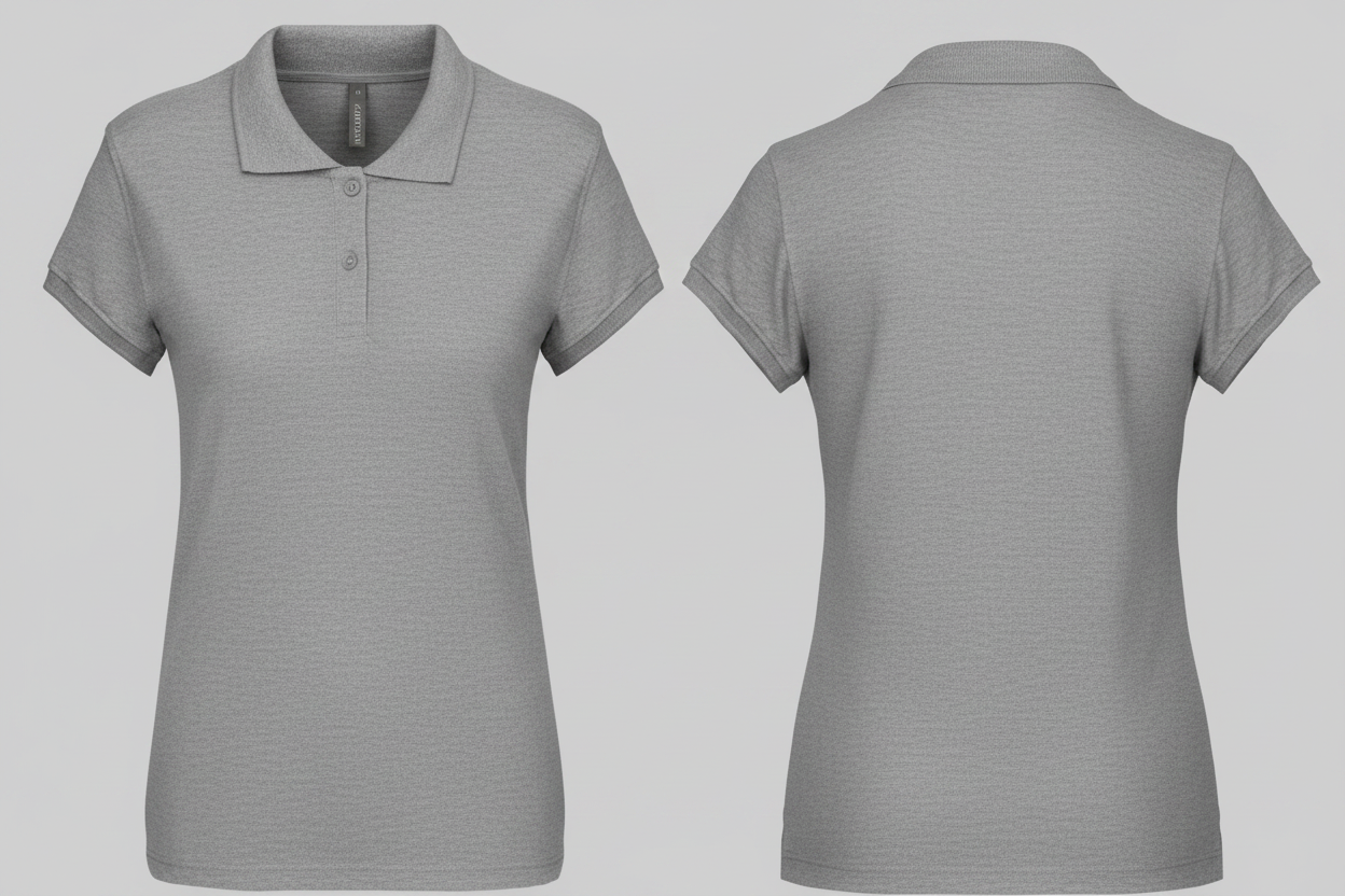 Kariban K242 Dames Piqué Poloshirt korte mouwen Borduren | 100% Katoen Piqué | 180 g/m²