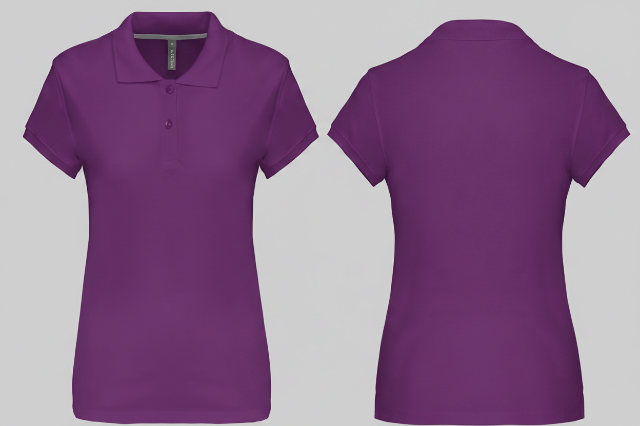 Kariban K242 Dames Piqué Poloshirt korte mouwen Borduren | 100% Katoen Piqué | 180 g/m²