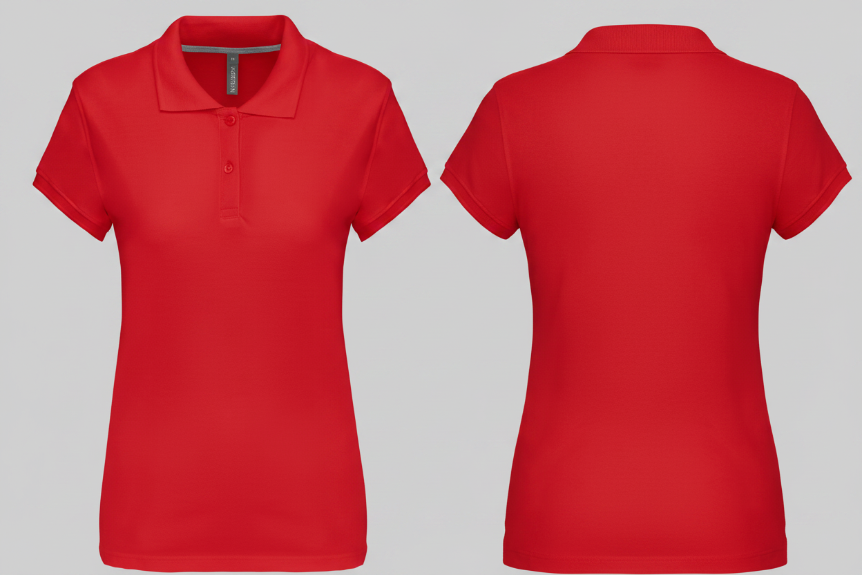 Kariban K242 Dames Piqué Poloshirt korte mouwen Borduren | 100% Katoen Piqué | 180 g/m²