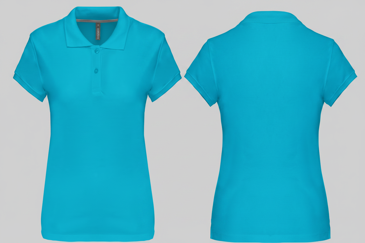 Kariban K242 Dames Piqué Poloshirt korte mouwen Borduren | 100% Katoen Piqué | 180 g/m²