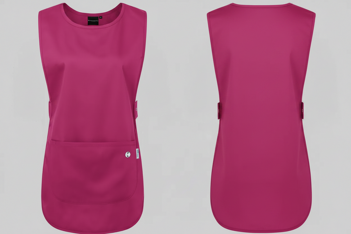 Karlowsky kyks64 pull-over tuniek borduren fuchsia - Karlowsky KY064