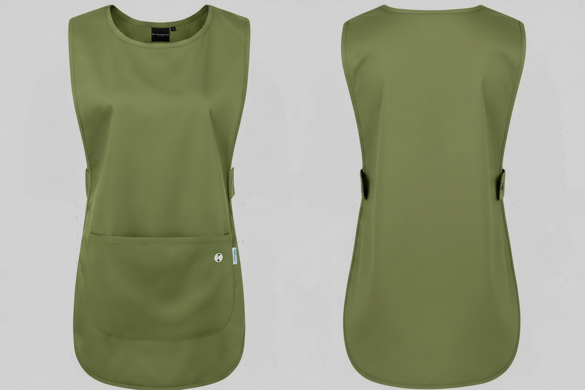 Karlowsky kyks64 pull-over tuniek borduren kiwi - Karlowsky KY064