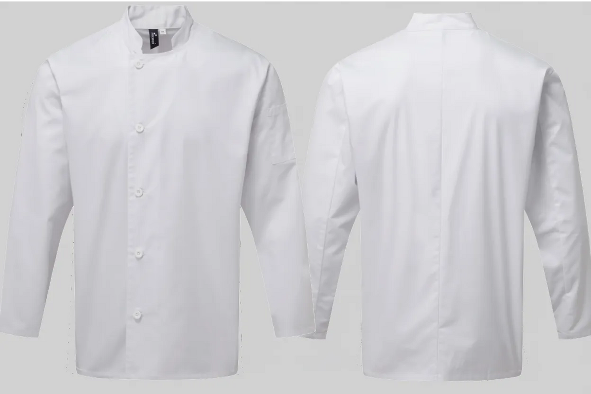 Koksjasje lange mouwen essential borduren - Premier PR901
