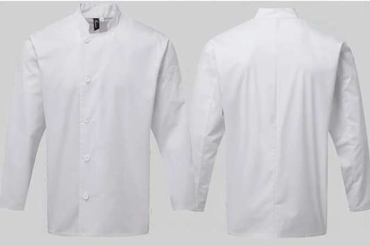 Koksjasje lange mouwen essential borduren - Premier PR901