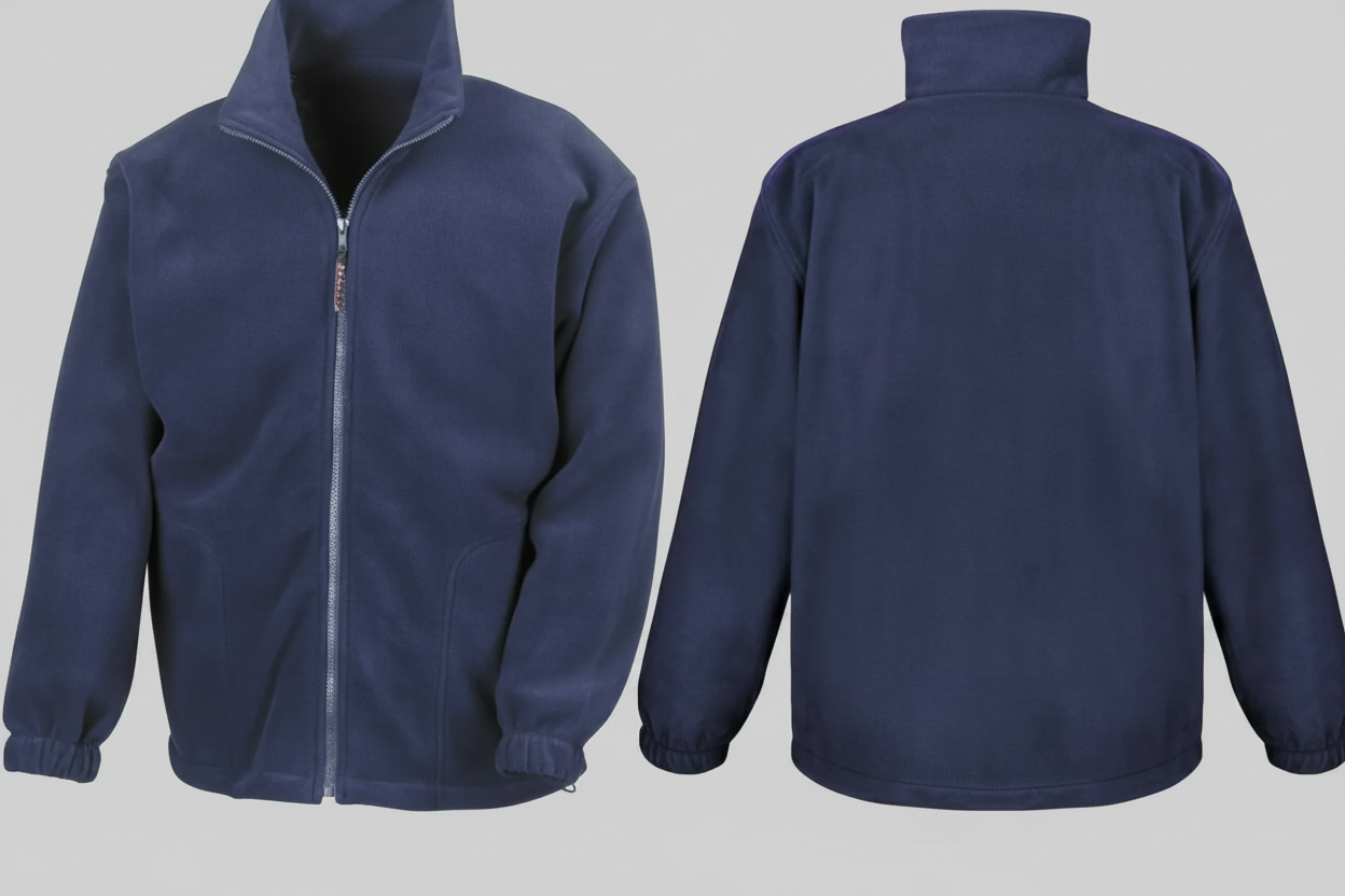 Result RS036 Active Fleece Jack Volledige Rits Borduren | 100% Polyester | 330 g/m²