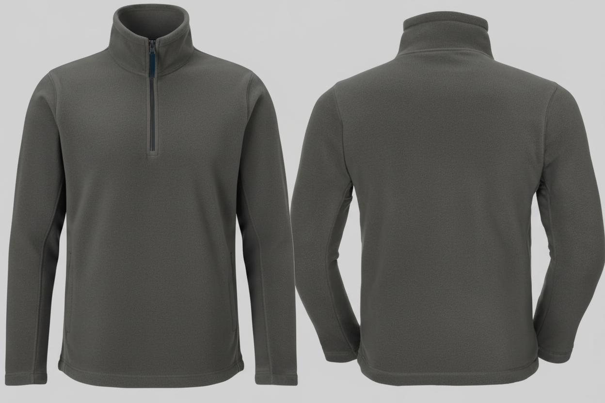 Russell 8740M Rits Fleece Borduren | Fleece | 320 g/m²