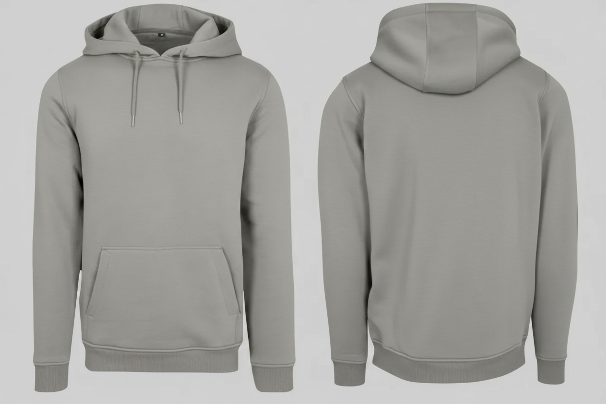 Build Your Brand BY011 Zware Hoodie Borduren | Katoen/Polyester | 300 g/m²