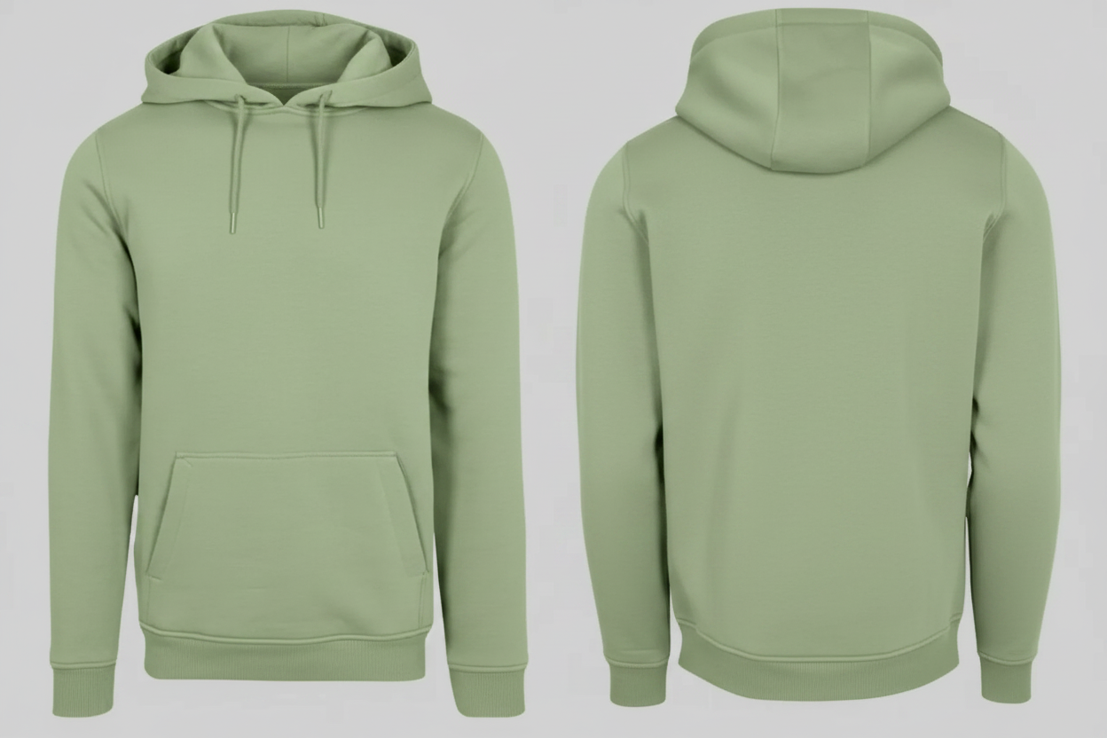 Build Your Brand BY011 Zware Hoodie Borduren | Katoen/Polyester | 300 g/m²