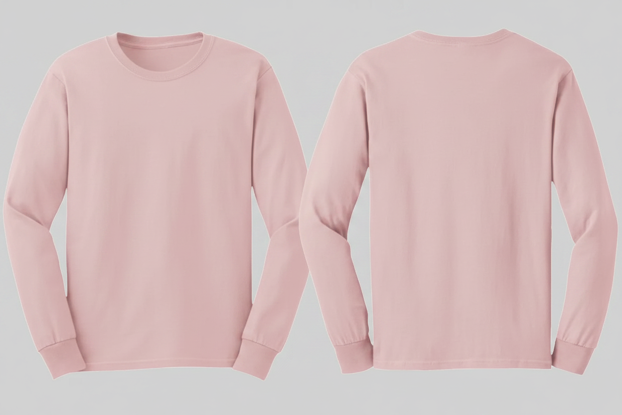 Gildan GN186 Ultra Katoen T-shirt Lange Mouw Borduren | 100% Katoen | 205 g/m²