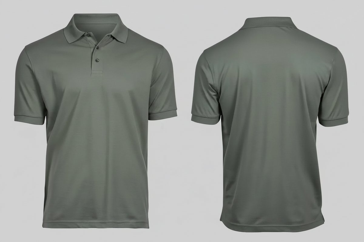 Luxe stretch polo agrarisch & groenvoorziening borduren bladgroen - Tee Jays TJ1405