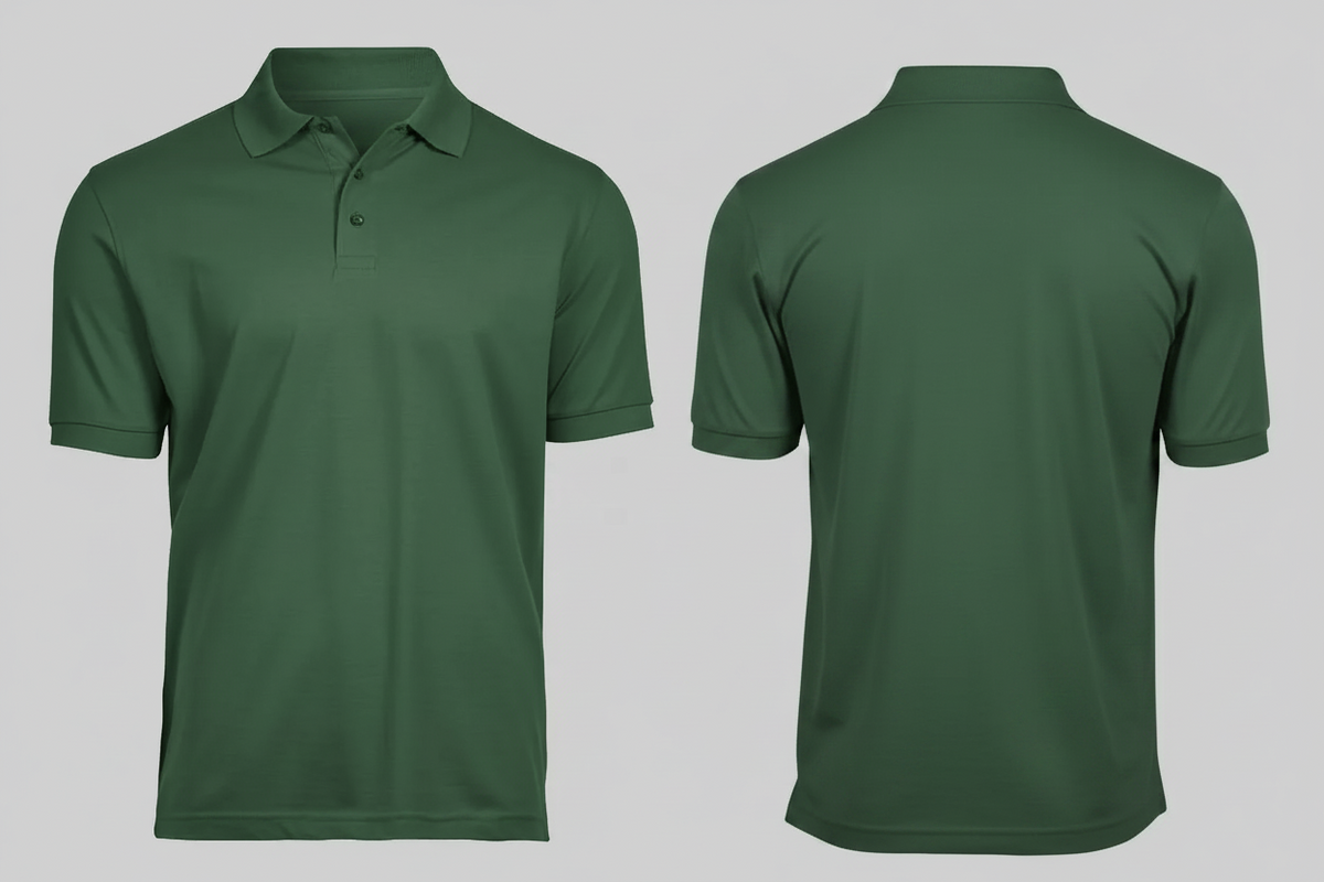 Luxe stretch polo agrarisch & groenvoorziening borduren bosgroen - Tee Jays TJ1405