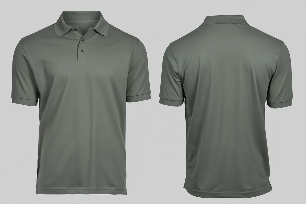 Luxe stretch polo agrarisch & groenvoorziening borduren cement - Tee Jays TJ1405
