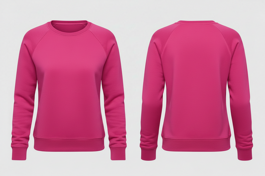B&C BCW01Q Dames Sweatshirt Borduren | 280 g/m²